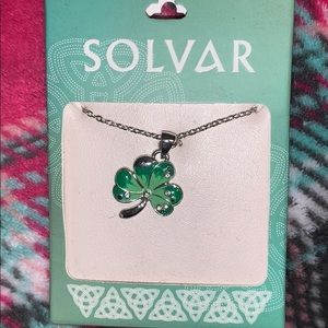 Solvar Shamrock Necklace